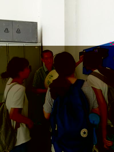 工作人員進行講解